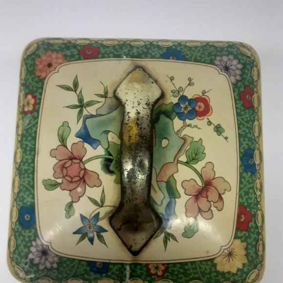 Vintage Flour Tea Canister Tin Japanese - Picture 2 of 9